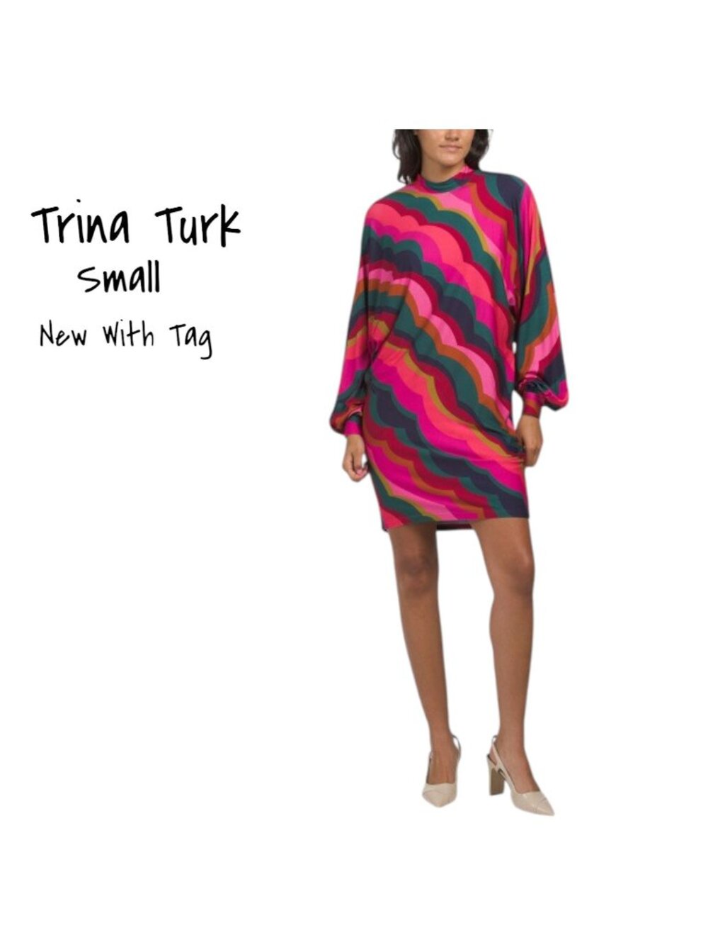 Trina Turk Enjoyment Mini Dress Size Small New With Tags